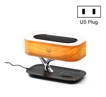 Tree Light Bluetooth Speaker Lamp with Wireless Charger
