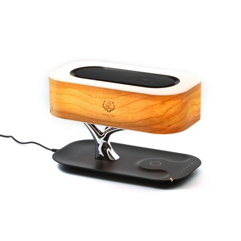 Tree Light Bluetooth Speaker Lamp with Wireless Charger